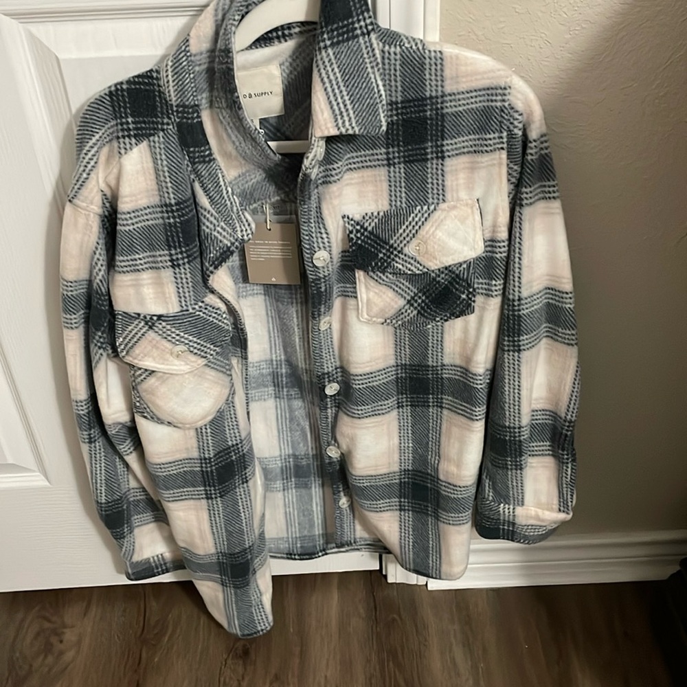 Plaid shacket